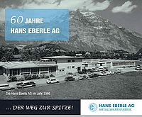 60 Jahre Hans Eberle AG Jubiläumsbroschüre